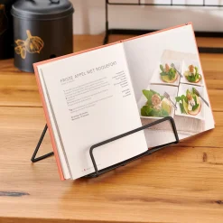 CASA Industria Atril De Cocina Negro Clearance