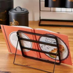 CASA Industria Atril De Cocina Negro Clearance