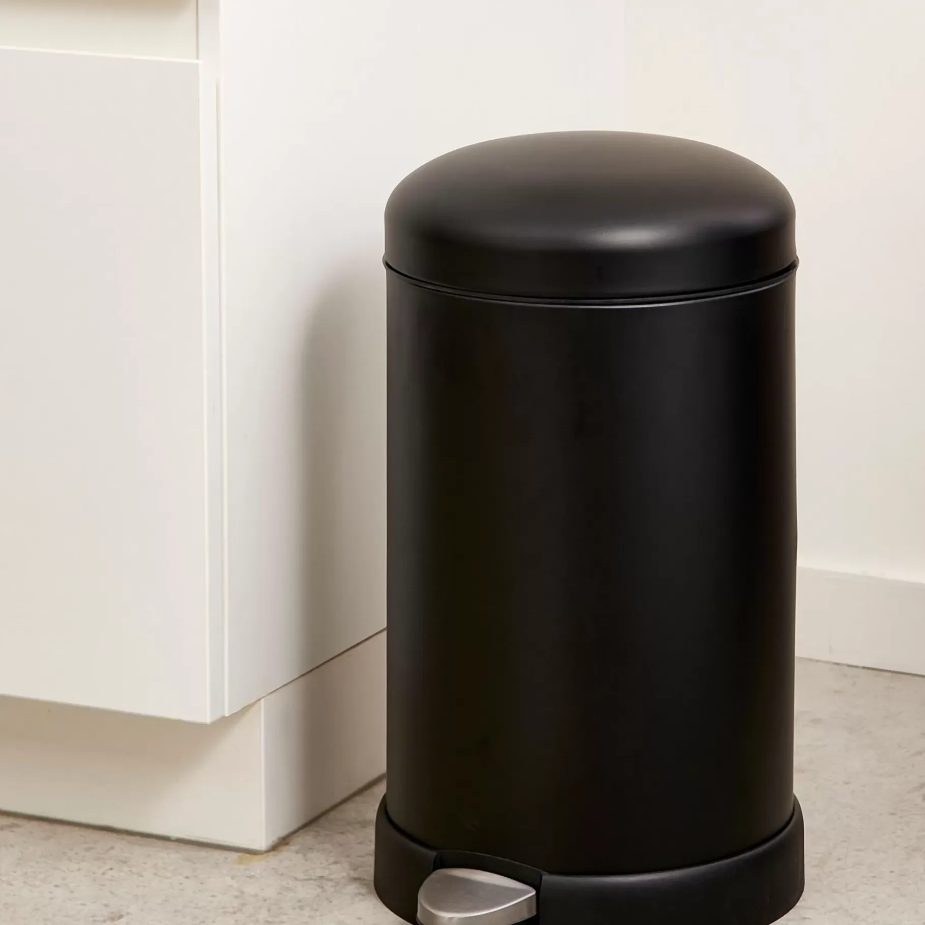 CASA Industria Cubo De Pedal 12 L Negro Discount