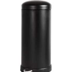CASA Industria Cubo De Pedal 27 L Negro New