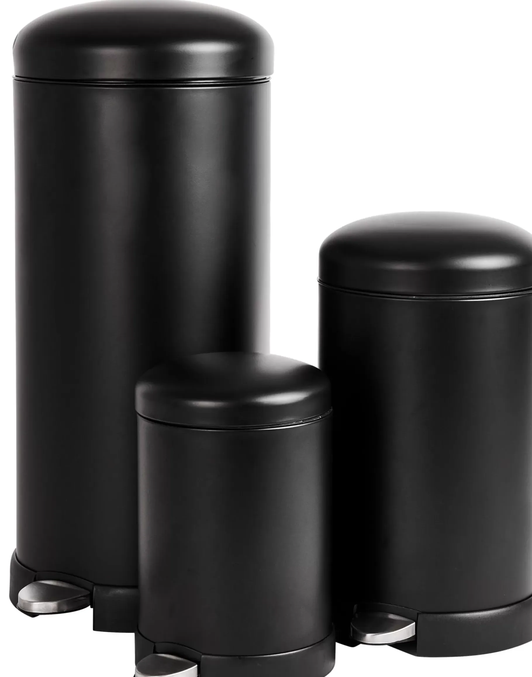 CASA Industria Cubo De Pedal 27 L Negro New