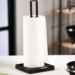 CASA Industria Soporte De Papel De Cocina Negro Best