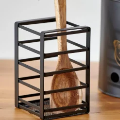 CASA Industria Soporte Para Utensilios Negro Discount