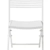 CASA Jesse Silla Plegable Blanco, Beis