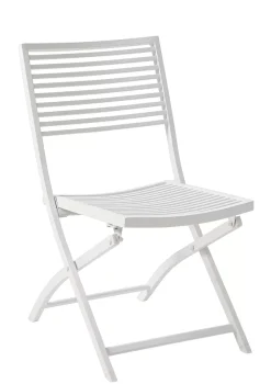 CASA Jesse Silla Plegable Blanco, Beis