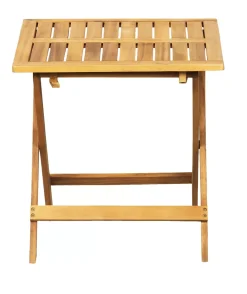 CASA Joshua Mesa Plegable Marron Best
