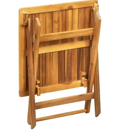 CASA Joshua Mesa Plegable Marron Best
