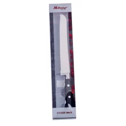 CASA Julienne Cuchillo De Pan Negro Sale