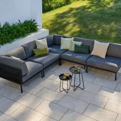 CASA Jumbo Silla Esquinera Negro Hot