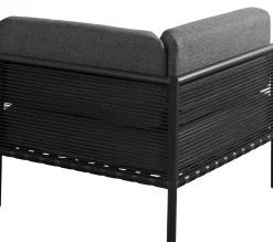 CASA Jumbo Silla Esquinera Negro Hot