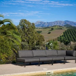 CASA Jumbo Silla Esquinera Negro Hot