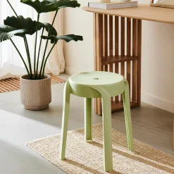 CASA Karlus Taburete Verde Clearance