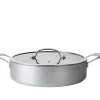 CASA Kastrol Olla Con Tapa Plateado Hot