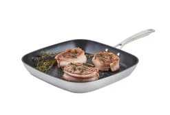 CASA Kastrol Plancha Plateado Outlet