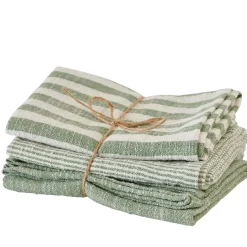 CASA Laurent Panos De Cocina Juego De 3 Verde Outlet