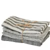 CASA Laurent Panos De Cocina Juego De 3 Gris Hot
