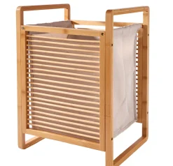 CASA Linolux Bamboe Cesta Para Colada Natural Sale