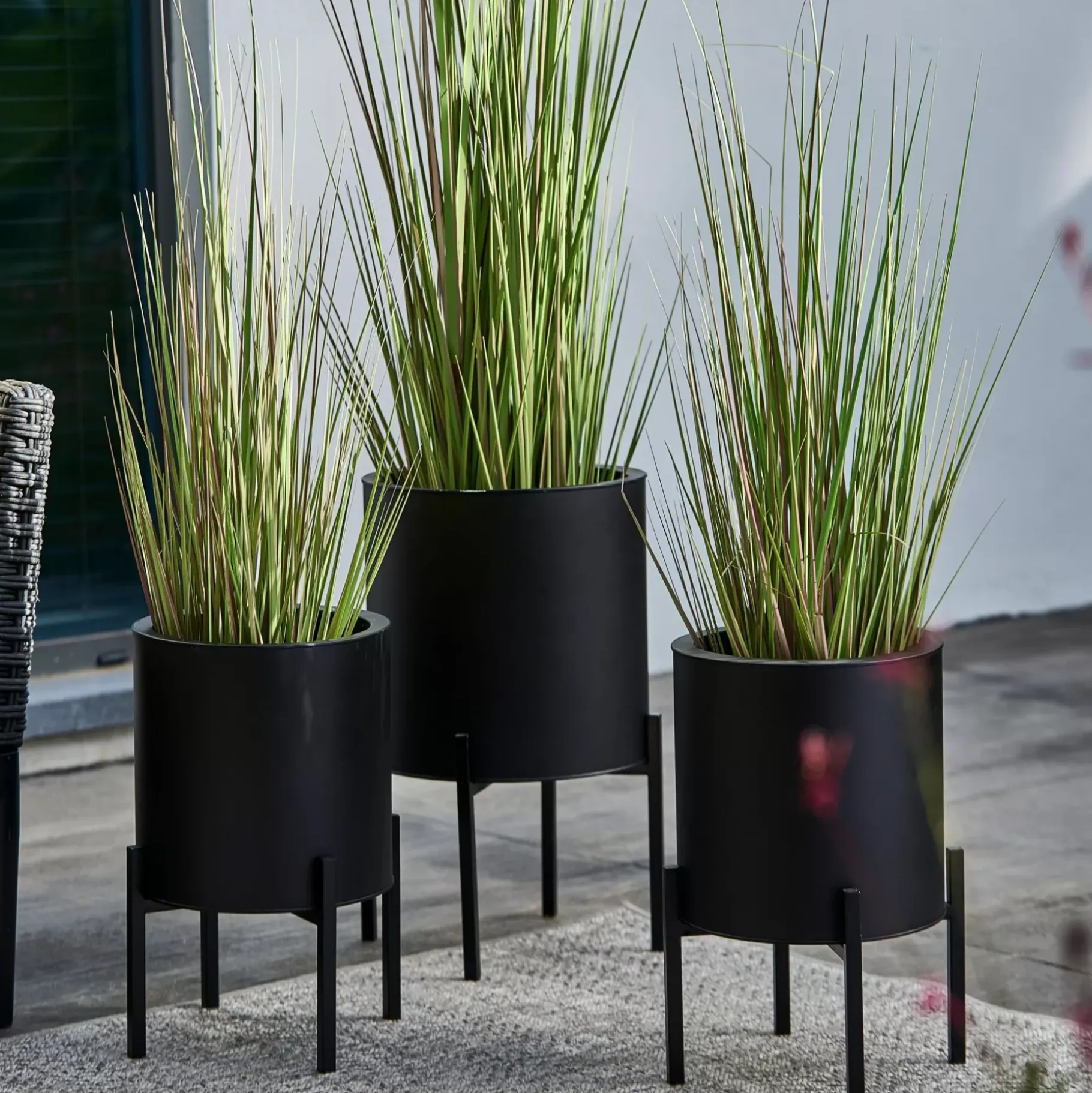 CASA Lounge Macetero Negro Outlet