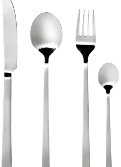 CASA Lugano Cuberteria 16 Piezas Plateado Sale