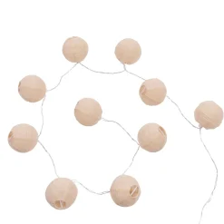 CASA Lynn Guirnalda Bola 10 Leds Beis Clearance