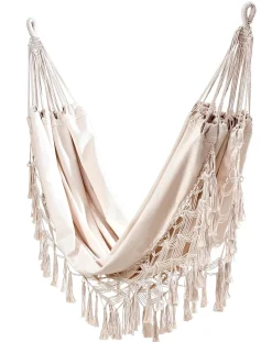 CASA Macrame Hamaca Blanco Blanco Apagado Outlet