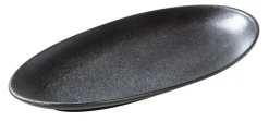 CASA Magma Plato Ovalado Negro Outlet