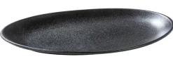 CASA Magma Plato Ovalado Negro Outlet