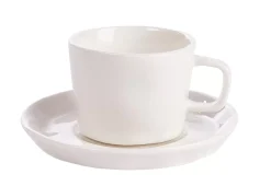 CASA Marea Tacita Taza Y Plato Blanco Hot