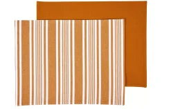 CASA Marilou Mantel Individual Juego De 2 Marron New