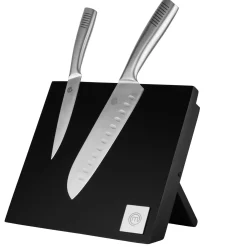 CASA Masterchef Bloque P/ Cuchillos Magnetico Negro Hot