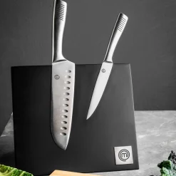 CASA Masterchef Bloque P/ Cuchillos Magnetico Negro Hot