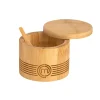 CASA Masterchef Bote Para Sal Con Cuchara Natural Sale