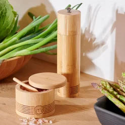 CASA Masterchef Bote Para Sal Con Cuchara Natural Sale