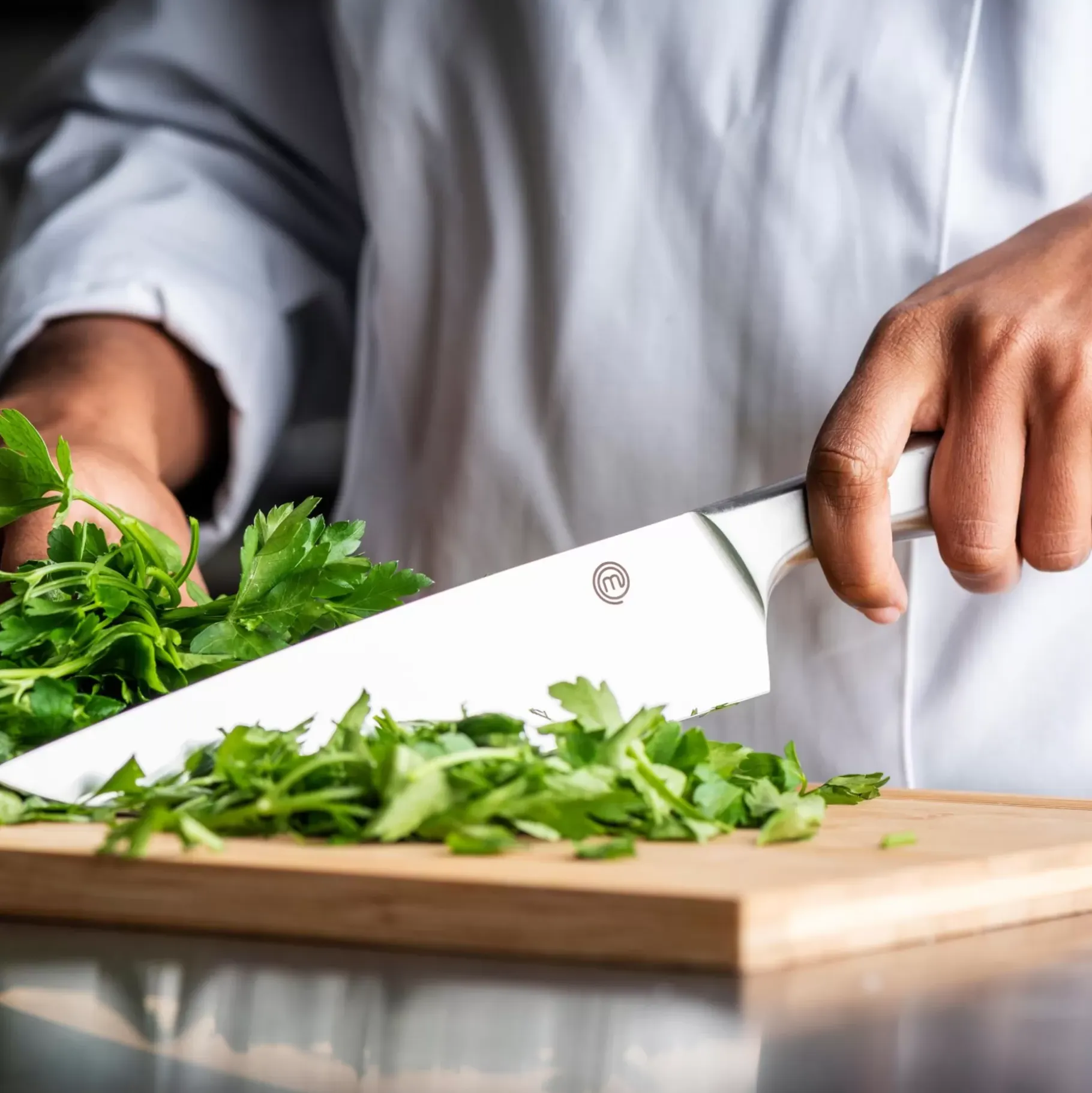 CASA Masterchef Cuchillo De Cocina Plateado Hot