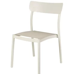 CASA Mavas Silla Apilable Blanco Hot
