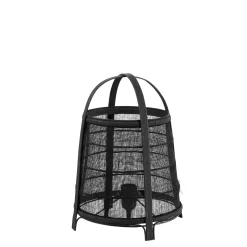 CASA Maya Lampara De Mesa Negro Discount
