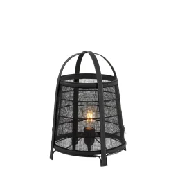 CASA Maya Lampara De Mesa Negro Discount