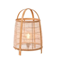 CASA Maya Xl Lampara De Mesa Natural New
