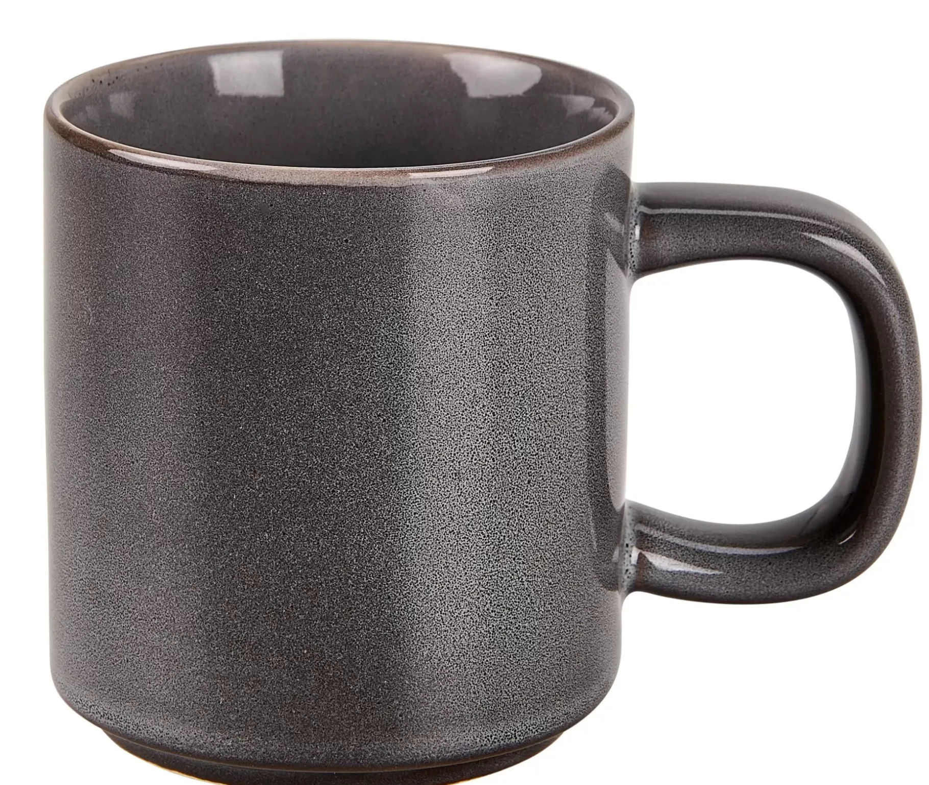 CASA Mineral Graphite Taza Con Asa Gris New
