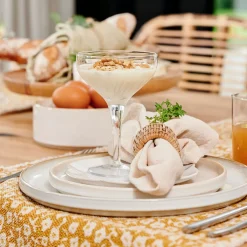 CASA Mineral Marble Plato Blanco Clearance