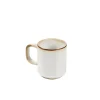 CASA Mineral Marble Taza Con Asa Blanco Best