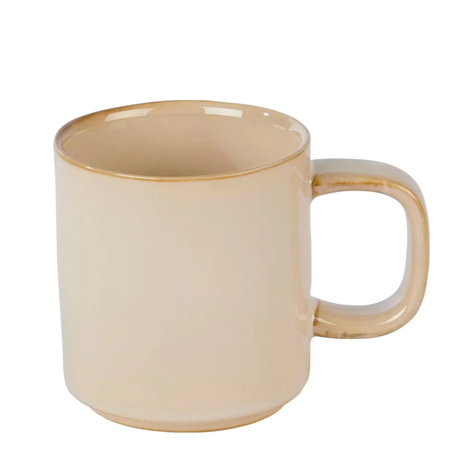 CASA Mineral Sand Taza Con Asa Beis Discount