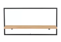 CASA Mix&Match Estanteria De Pared Negro, Natural Outlet