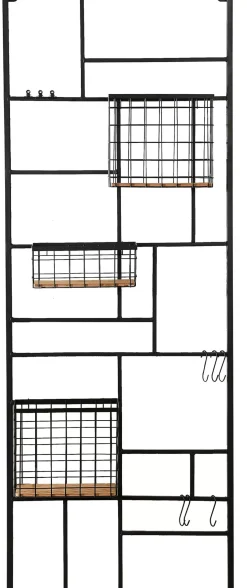 CASA Modular Cesta Negro Discount
