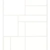 CASA Modular Sand Estanteria De Pared Beis New
