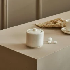 CASA Moon Azucarero Con Tapa Blanco Clearance