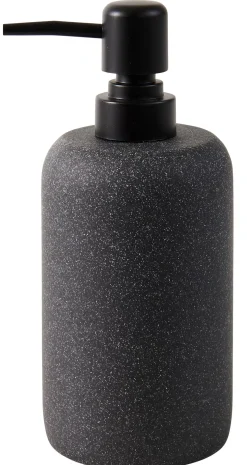 CASA Moon Dispensador De Jabon Negro, Gris Oscuro Hot