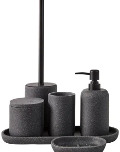 CASA Moon Jabonera Gris Oscuro Sale