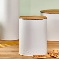 CASA Nagini Fiambrera Para Galletas Blanco, Natural Best