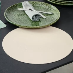 CASA Nappa Mantel Individual Blanco, Menta New